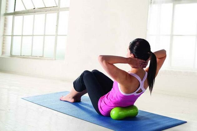filling and medical exercises for osteochondrosis of the cervix